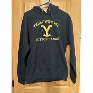 Yellowstone Dutton Ranch Logo Hoodie Size M
